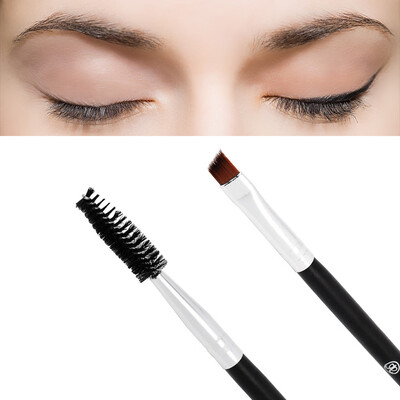 

〖Follure〗1PC Double End Makeup Bamboo Handle Double Eyebrow Brush Eyebrow Comb