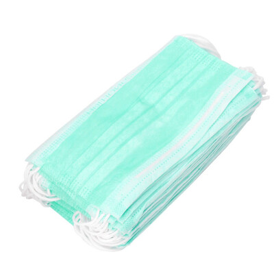 

Siaonvr 50pcs Disposable Face Salon Dust Ear Loop Medical Mouth Flu Mask