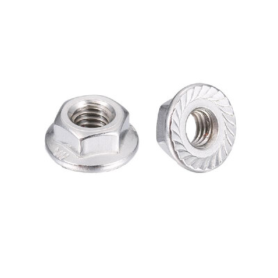 

Flanged Nuts To Fit Metric Bolts & Screws A2 Stainless Steel M12