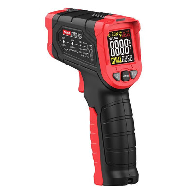

TASI Non-contact IR Infrared Thermometer Digital Handheld Temperature Tester 121 Pyrometer Color LCD Display with Backlight Centi