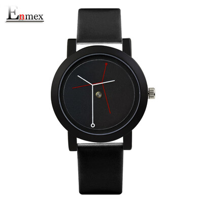 

Enmex Creative Design Branch Concept Neutral Watch Simple Two-pin Watch