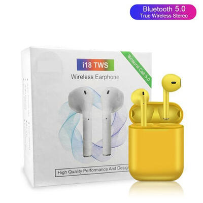 

I18 TWS Bluetooth 50 Earbuds True Wireless Bluetooth Earphones For APPLE Android Phone