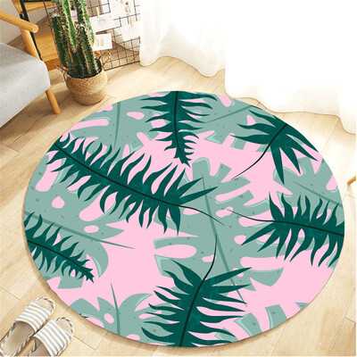 

〖Follure〗Botany Elements Blanket Round Bathroom carpet 55cm