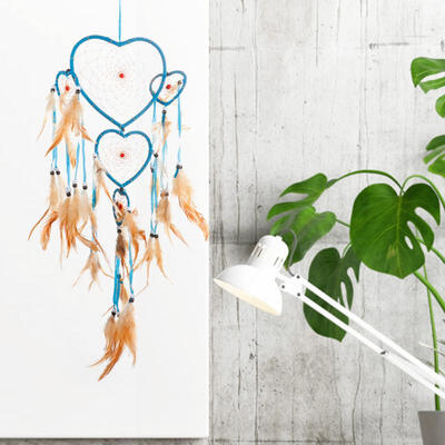 

Greensen Heart Shape Dream Catcher Wind Chimes Pendant Hanging Decoration Ornament