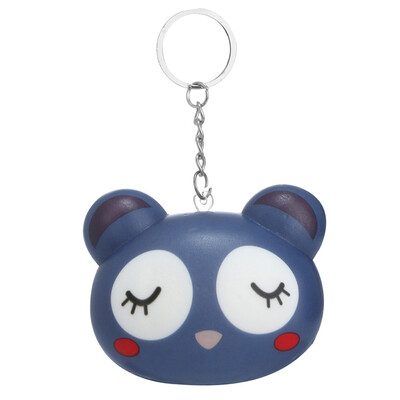 

Siaonvr Squishies Kawaii Cartoon Animal Slow Rising Cream Scented Keychain Stress Relief