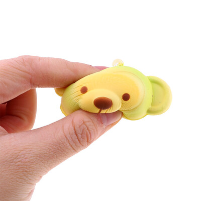 

Gotoamei Cute Monkey Stress Reliever Scented Super Slow Rising Squeeze Toy Keychain 7cm