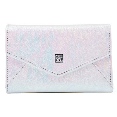 

Fashion Women Shiny Faux Leather Long Purse Card Cash Holder Envelope Clutch Bag