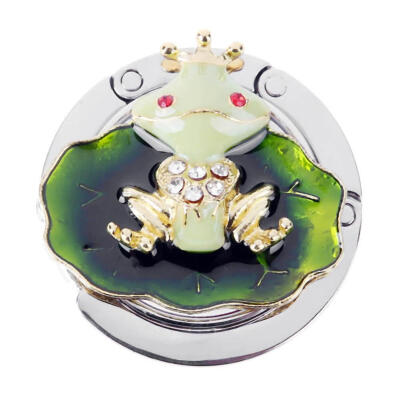 

Frog Portable Handbag Hanger Hook Holder Desk Folding Table Home Decor