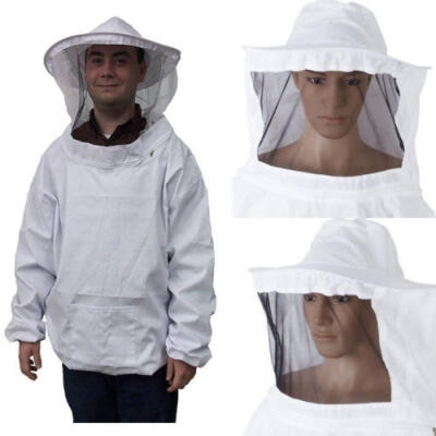 

2018 New Beekeeping Jacket Veil Smock Equipment Supplies Bee Keeping Hat Sleeve Suit