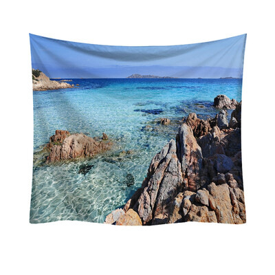 

Toponeto Nature Landscape Tapestry Wall Hanging Tapestries Hippie Bedspread Throw Decor