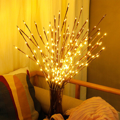 

Gobestart LED Willow Branch Lamp Floral Lights 20 Bulbs Home Christmas Party Garden Decor
