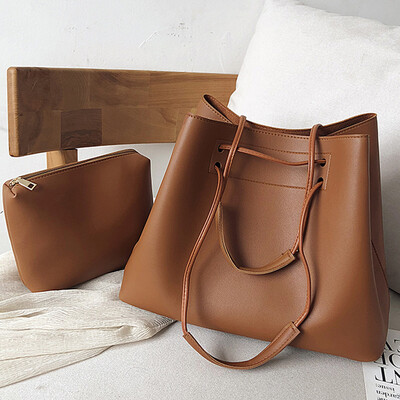 

The new big bag woman 2019 Korean version is simple 100 lap handheld mother bag fashion large capacity single shoulder bag