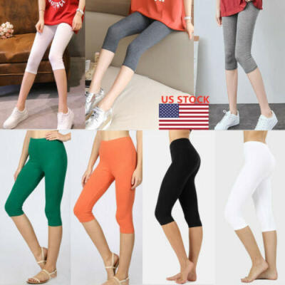 

Women New Fashion Sports Multicolor Summer Wear Casual Slim Fit Leggings