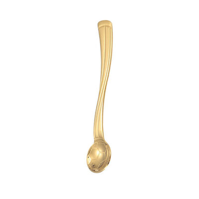 

Metal Football Children Ice Cream Fruit Dessert Spoon Coffee Teaspoon Tableware