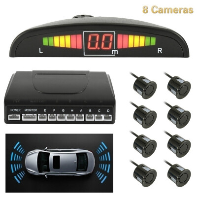 

Electronic Black Car Buzzer Parking Sensors Reverse Backup Radar System-Premium Quality