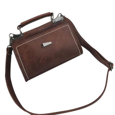 

Maison Fabre Women Fashion Solid Color Leather Shoulder Bags With Corssbody Bag Handbag bags for women 2019