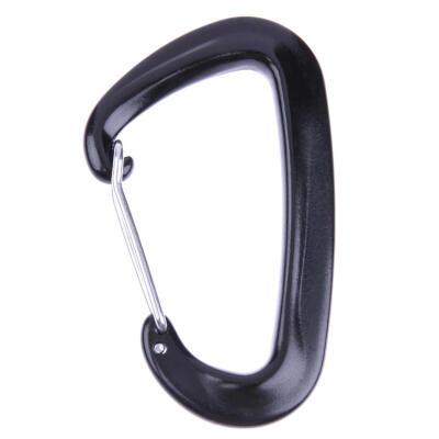 

D-shaped Snap Hook Carabiner Aviation Aluminum Mountaineering Buckle Rock