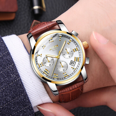 

New concept watch mens cool luminous student waterproof trend Korean version of the simple sports non-mechanical quartz men