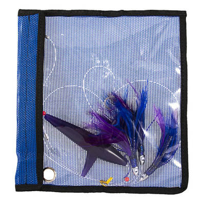 

Fishing lure Feather Trolling Skirt Tuna Lure for Big Game Fishing Rigged Marlin with Stainless Steel Hook Assorted Colors