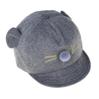 

New Baby Hat Cartoon Cat Design Kids Baseball Cap Boys Girls Sun Hat