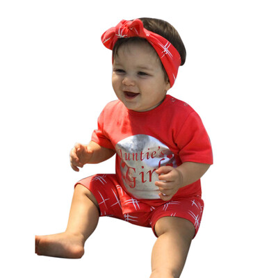 

2PCS Toddler Baby Kids Boys Outfits Clothes Print Short Sleeve T-shirtPants Set