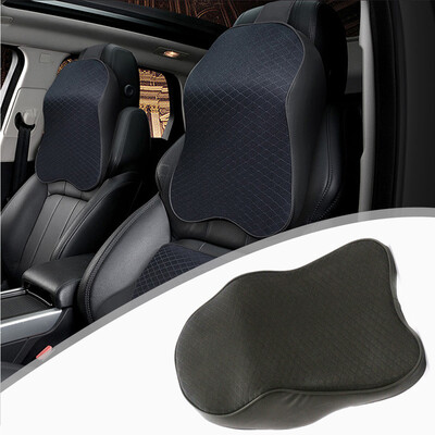 

Car Auto Seat Headrest Pad Foam Pillow Head Neck Rest Support Cushion Accessory