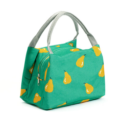 

Cute Cartoon Lunch Bag Oxford Insulated Soft Leakproof Liner Tote Bag for Picnic Boating Beach Fishing Work School