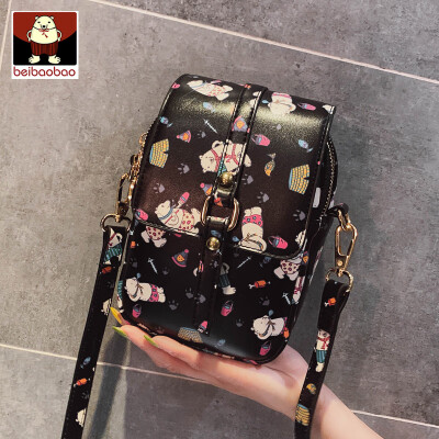 

On the new little bag girl 2019 new fashion personality single shoulder mobile phone ugly cute fashion oblique satchel bag