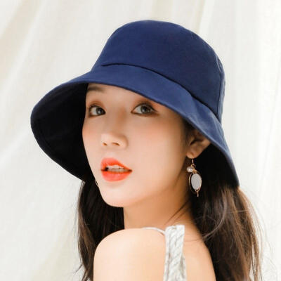 

2019 New Women Ladies Summer Big Wide Brim Cotton Hat Floppy Derby Beach Sun Foldable Cap