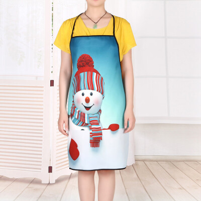 

Toponeto Christmas Decoration Waterproof Apron Christmas Dinner Party Apron