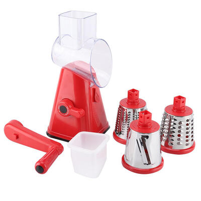 

Greensen Multi-functional Hand Operated Fruit Vegetable Cutter with Round Graters Kitchen Chopping ToolCutter Fruit Cutter
