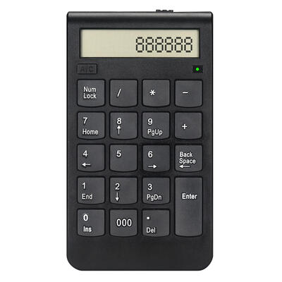

24G USB Digital Display Rechargeable Wireless Waterproof Numeric Keyboard