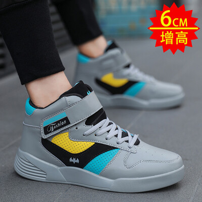 

Aj mens shoes autumn Korean version of the Air Force No 1 high board shoes sports roar sky respect trendy shoes