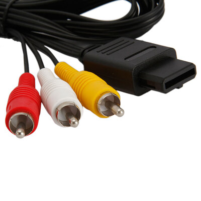 

6FT Component RCA to AV Audio Video Wire Cable TV Lead for Nintendo 64 N64