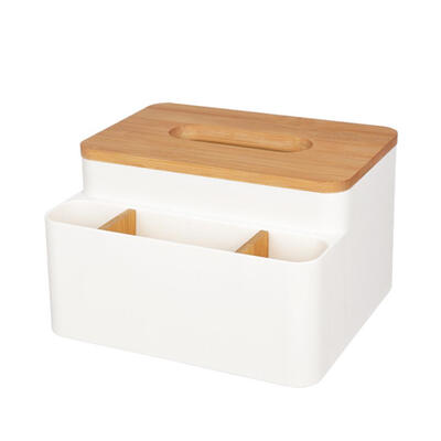 

Wooden Tissue Box Holder Napkins Case Toilet Paper Box Home Organizer Decor