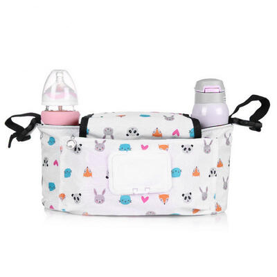 

Greensen Portable Hanging Bag Storage Bag Bottle Holder Organizer for Baby Stroller