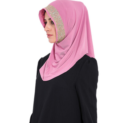 

Women Strench Drill Turban Hat Headscarf
