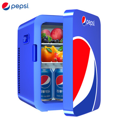 

Pepsi pepsi car refrigerator 13L car home dual-use mini refrigerator small home student dormitory office refrigerated heating&cooling box dual-core BS-B13S2