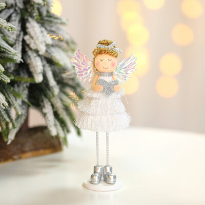 

Gobestart Christmas Decoration Cute Angel Doll Desktop Decoration Childrens Room Decor