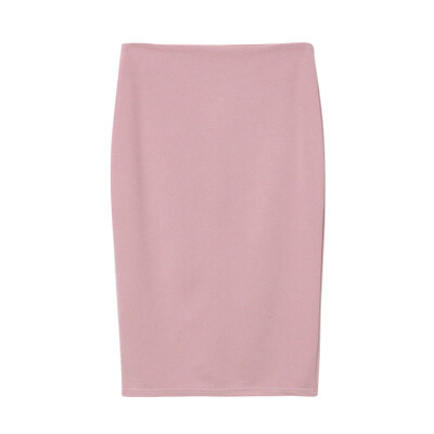 

Summer Sexy Ladies Chiffon Pencil Skirts High Waist Stretch Slim Casual Pink Black Office Work Wear A