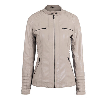 

Toponeto Women Slim Hooded Jacket Overcoat Coat Lapel Removable Zipper Outwear Top Jacket