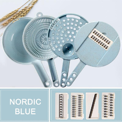 

Vegetable Chopper Onion Chopper Multi Function Cutter Slicer Grater with 4 Dicing Blades Pink