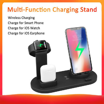 

3 in 1 Chargings Dock Holder Bracket Wire-less Chargers Multi-function Wirelessy Chargings for Smart Phone Chargings Stand Dock St