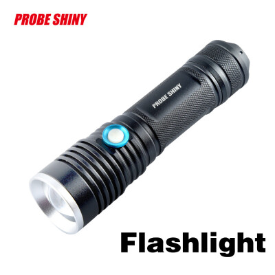 

Saidsome Outdoor Portable Zoomable Flashlight XM- T6 LED Torch Lamp Penlight 26650 flashlight lamp