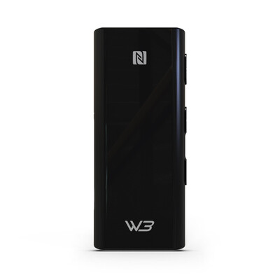 

Haibei HiBy W3 portable wireless Bluetooth amp HiFi audio receiver with wheat sound card to black