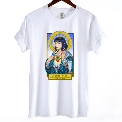 

Women Summer Fashion Concise Casual Personality All-match Cartoon Pattern T-shirts