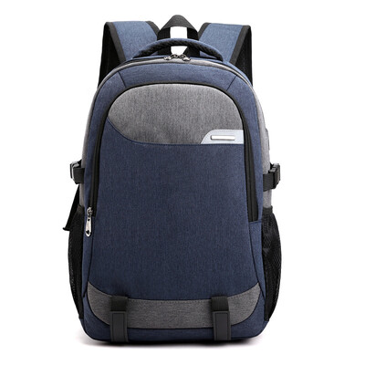

Multi-function backpack Korean version of the computer usb charging backpack travel waterproof bag