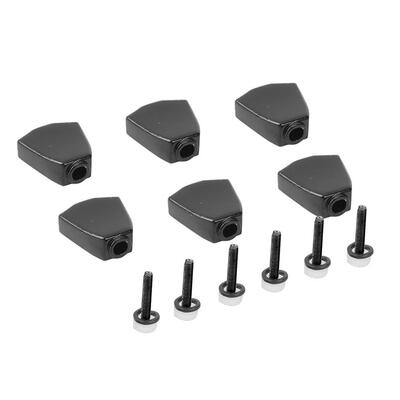 

Metal Trapezoid Electric Guitar Tuners Tuning Peg Buttons Knobs Handle Set