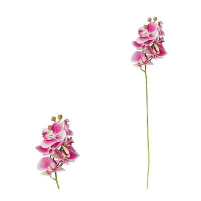 

3D High imitation Artificial Moth Orchid Artificial Green Plant Leaves for Home Party Decor Flower Arrangement Supplies