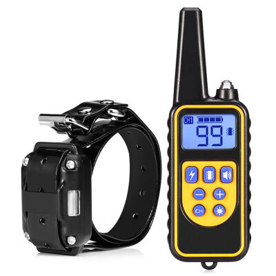 

Dog Shock Collar Remote Control Waterproof Electric 875 Yard Large Pet Training